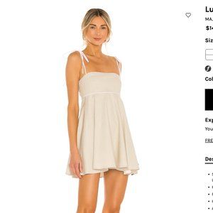 NWOT Majorelle Lucy Mini Dress Small